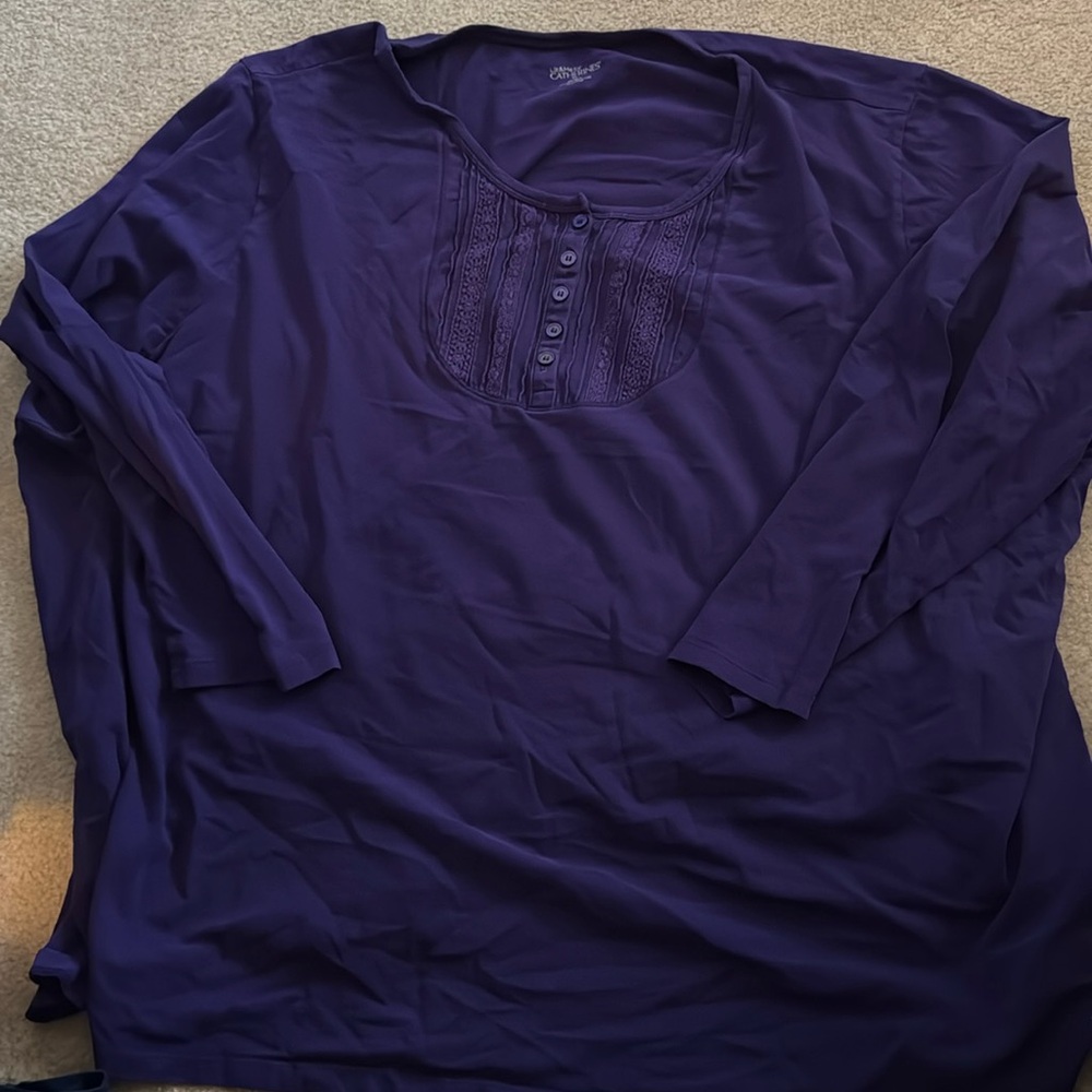 Long sleeve t shirt size 5x